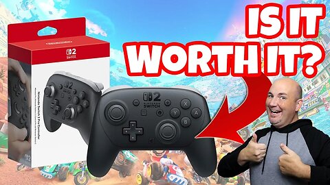 Unboxing The Nintendo Switch 2 Pro Controller 2