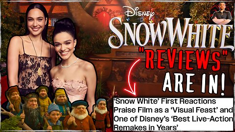 Snow White Reviews are In! Disney Shills LOVE Rachel Zegler!