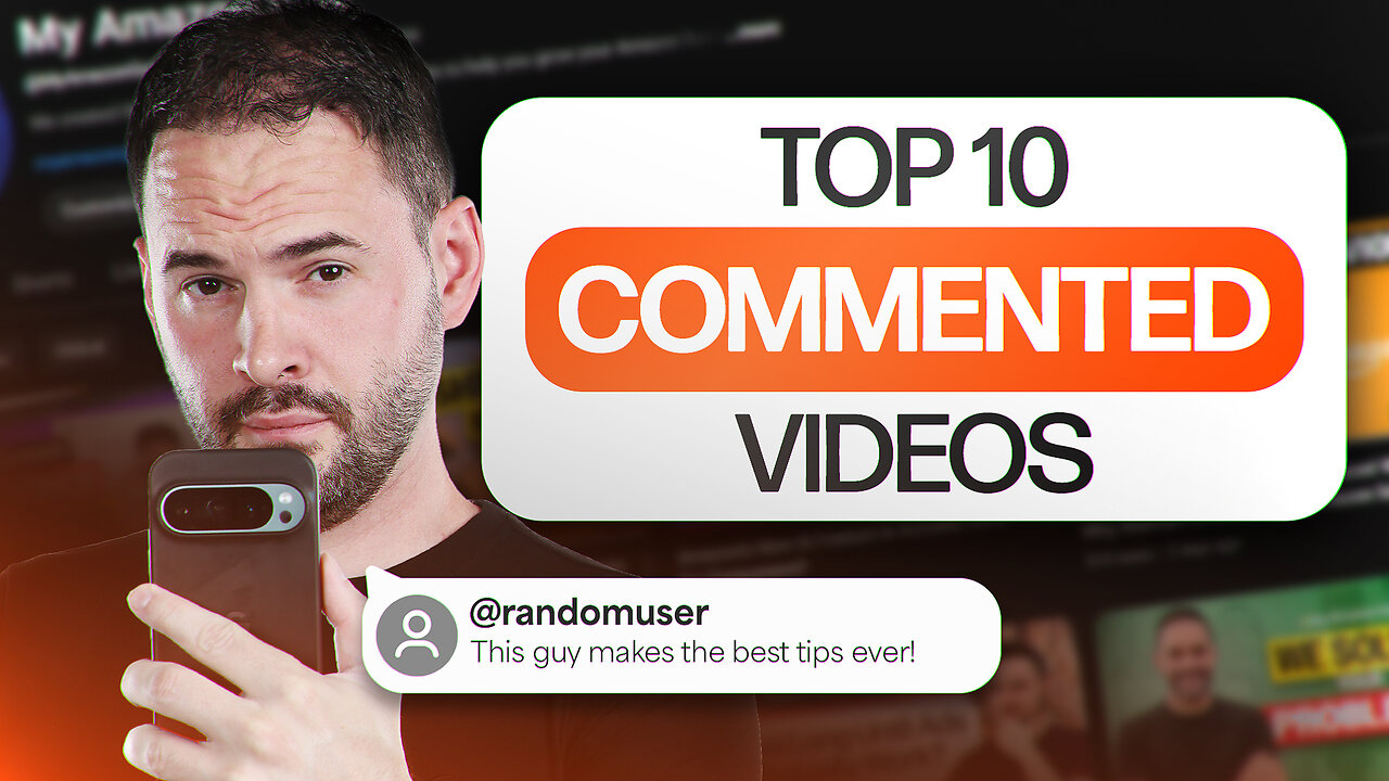 What Got Amazon Sellers Talking? Top Commented Videos Ranked