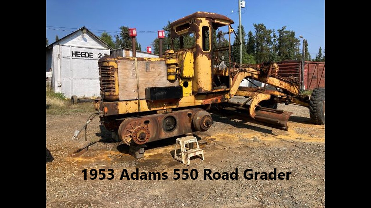 Finally Working on the Adams Road Grader Chain Drive Aug 30 2025