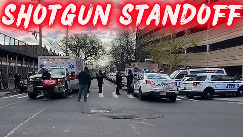 🔴 SHOTGUN Standoff in Brooklyn — Officer Hit, NYPD Surrounds Building!