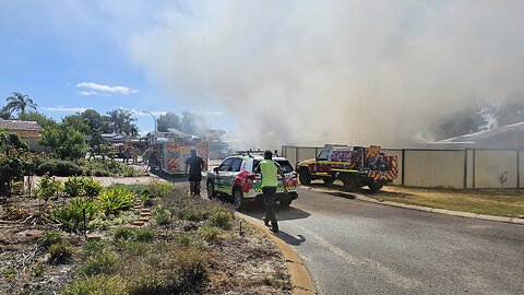 House fire Ballajura, Western Australia