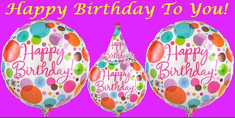 Happy Birthday 3D - Happy Birthday - Happy Birthday To You - Happy Birthday Song Video Card