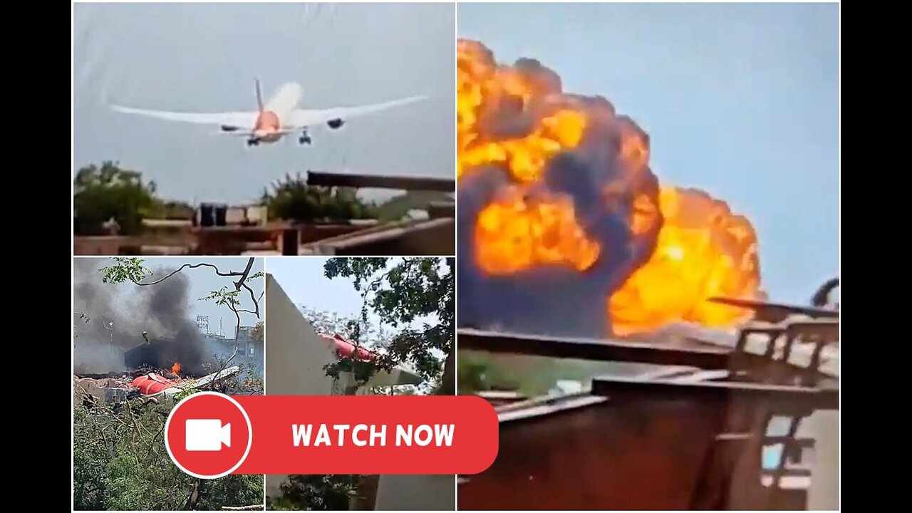 Air India Horror: 204 Killed as Ahmedabad-London Flight Crashes