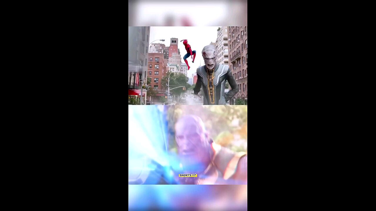 Which Avengers brought Thanos to his knees in Infinity War??