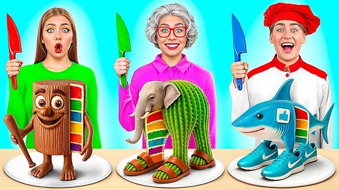 Me vs Grandma Cooking Challenge | Funny Situations and Fails by Multi DO Challenge