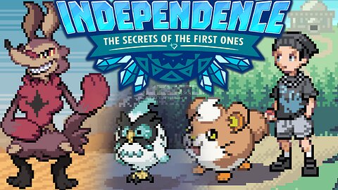 Pokemon Independence Secrets of The First Ones - Fan-made Game, 200 new, mega, new region & story