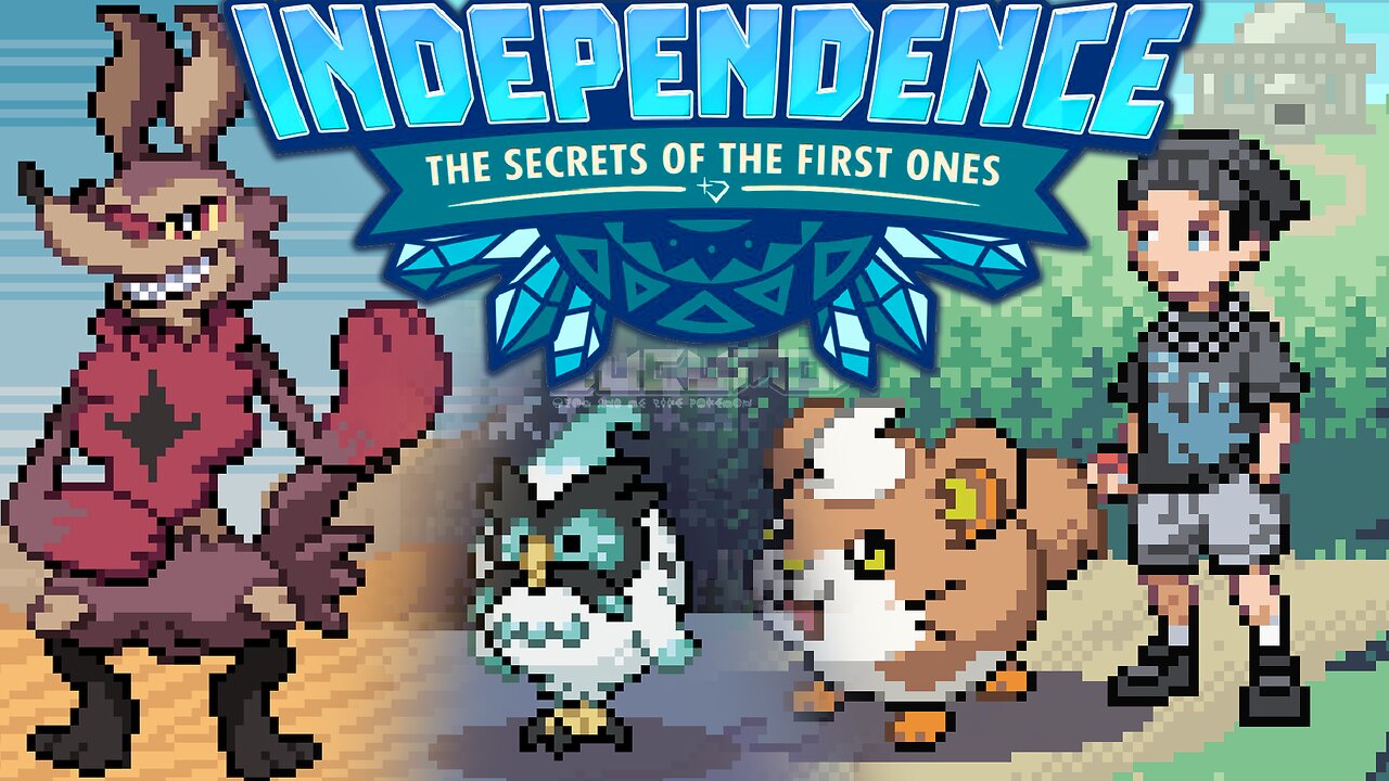 Pokemon Independence Secrets of The First Ones - Fan-made Game, 200 new, mega, new region & story