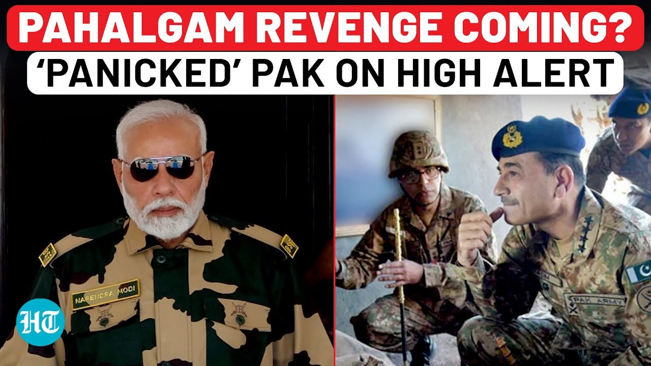 Pahalgam: PM Modi, Amit Shah, Rajnath, Doval In Huddle; Pakistan On High Alert Amid Retaliation Fear
