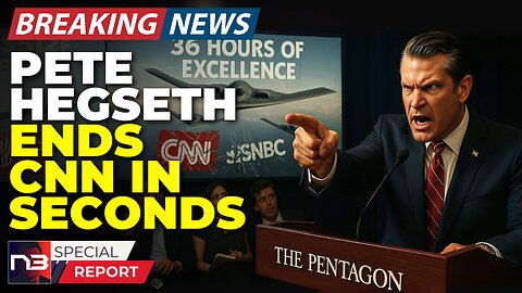🚨BREAKING: Pete Hegseth Just ENDED CNN's Whole Career In 90 Seconds I'm CRYING