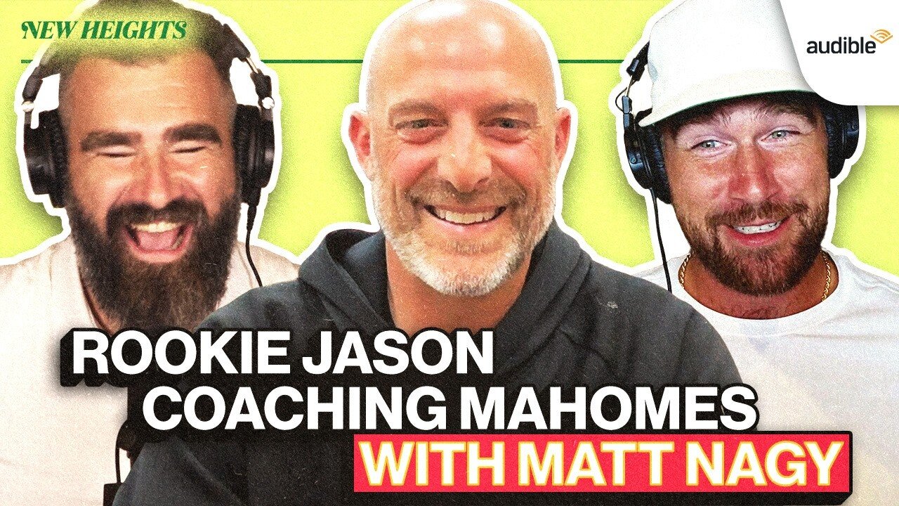 Chiefs Matt Nagy on his Mahomes Cheating, Rookie Kelces, Andy Reid Lessons & Swingin D |Ep 147