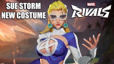 NEW Sue Storm Swimsuit Skin in Marvel Rivals 🌊 