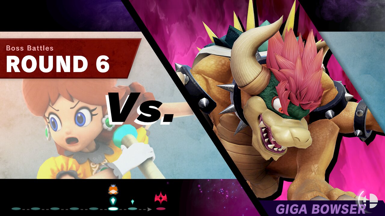 Daisy (Roy) vs SSBU Boss Battles 9.9 Difficulty Quickie -By CBoyDoesStuff