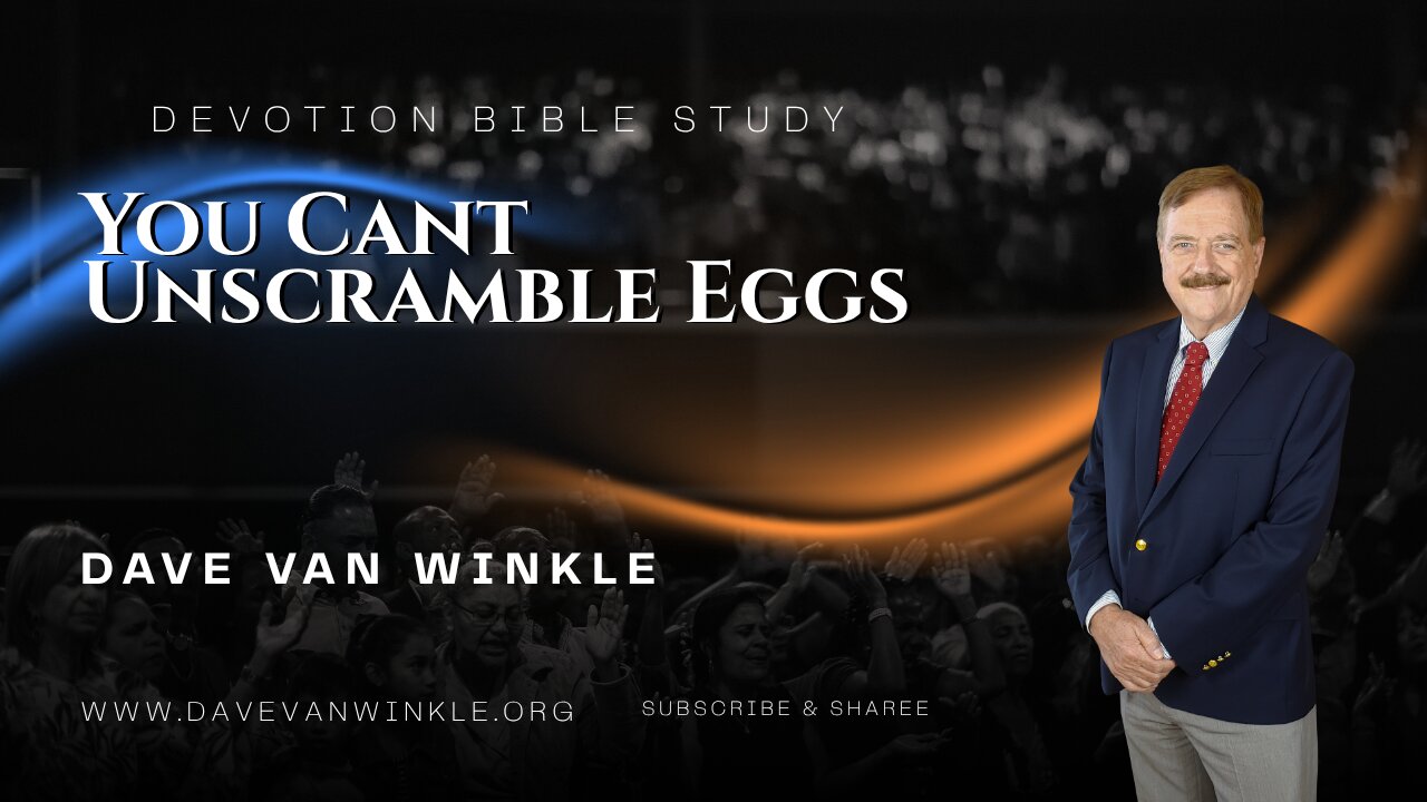 You Cant Unscramble Eggs