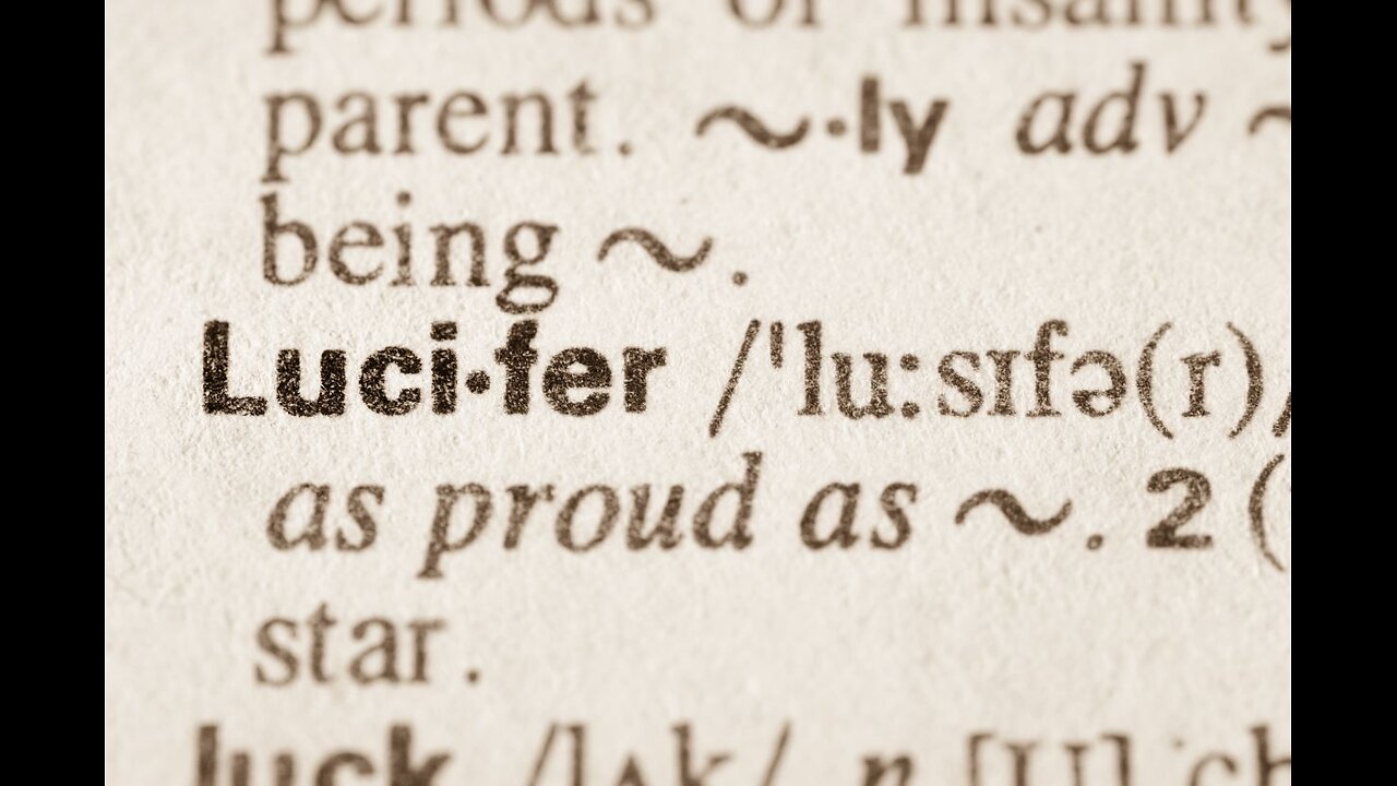 Lucifer: The Ultimate Narcissist
