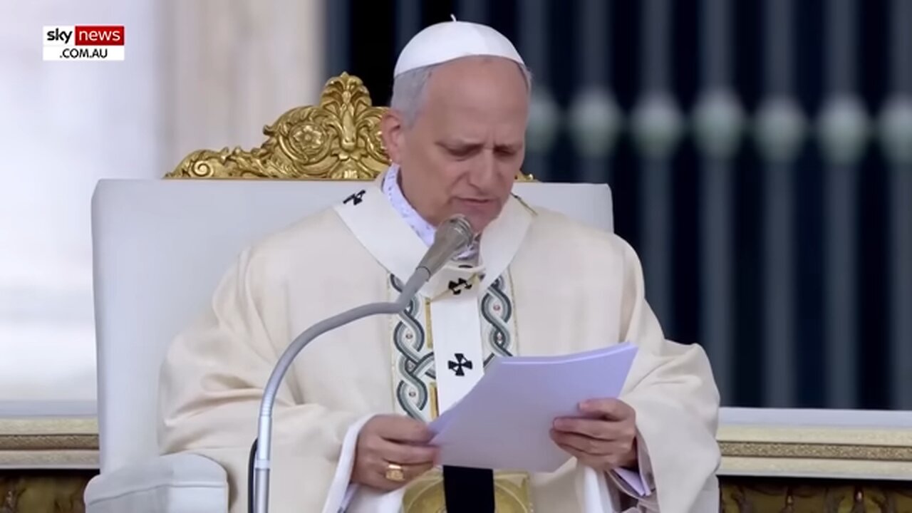 LGBTQIA+ community in meltdown after Pope Leo XIV says marriage is between a man and a woman