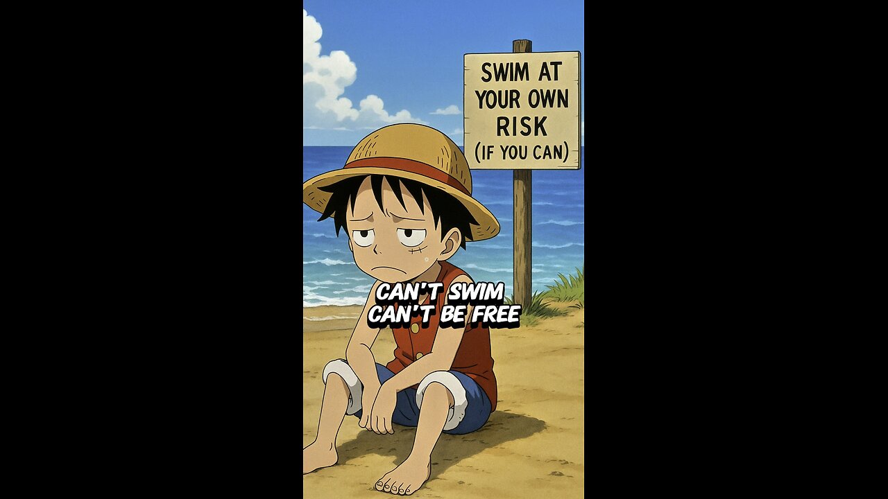 Can’t Swim. Can’t Be Free. #onepiece #strawhats #eloypiece #devilfruit
