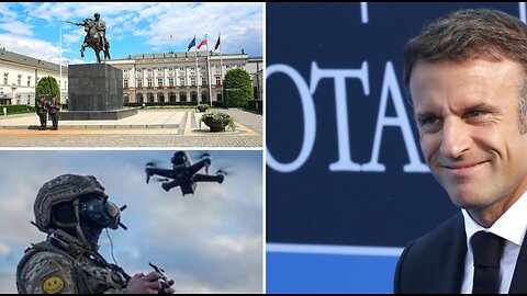 Drone Intercepted Over Polish Government Buildings. Ukraine Is NATO's War - Macron