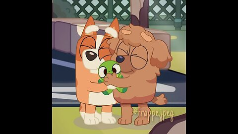 Bluey - Bingo And Dougie With Turtle Boy