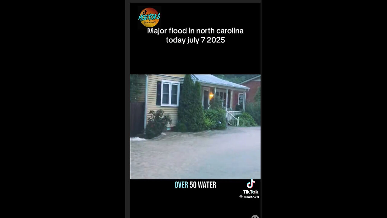North Carolina 🚨flood 💦💧7-7-2025