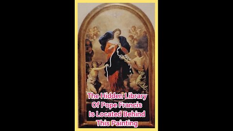 The Hidden Library Of Pope Francis Is Located Behind This Painting