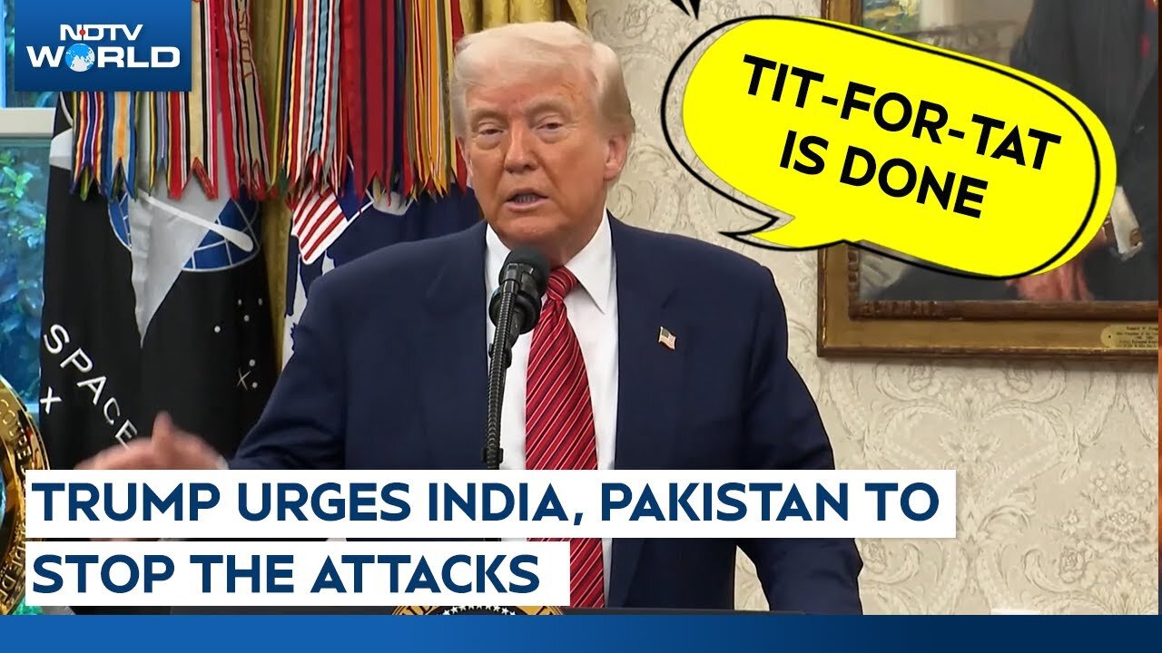 Operation Sindoor | Trump Asks India, Pakistan To Stop The Attacks, Says Tit-For-Tat Is Done
