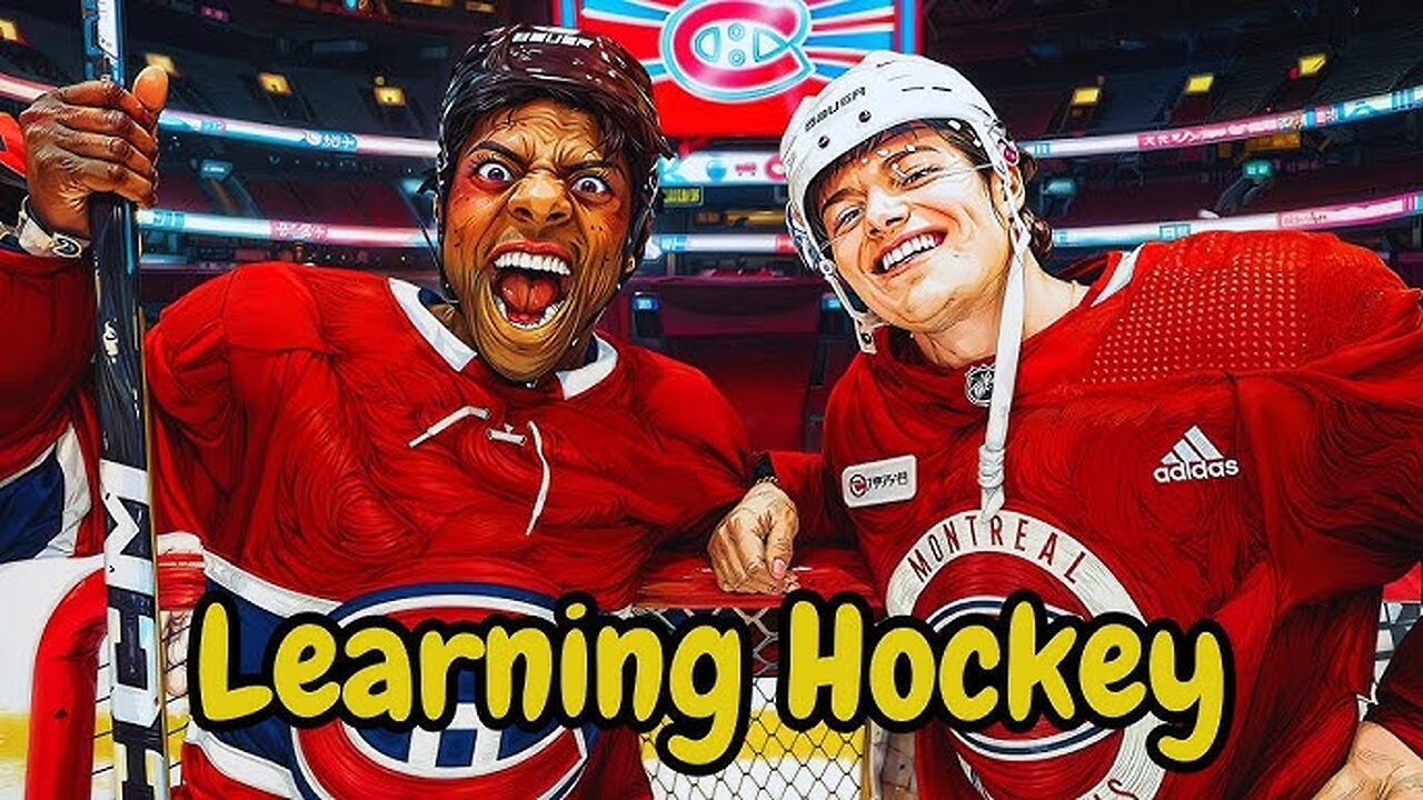 IShowSpeed Learns Hockey with Cole Caufield
