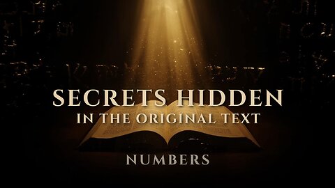 Secrets Hidden in the Original Text - Numbers