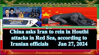 China asks Iran to rein in Houthi attacks in Red Sea, according to Iranian officials BBC News