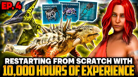 Ep 4: Restarting From Scratch With 10,000 Hours of Experience! | Ark ASA