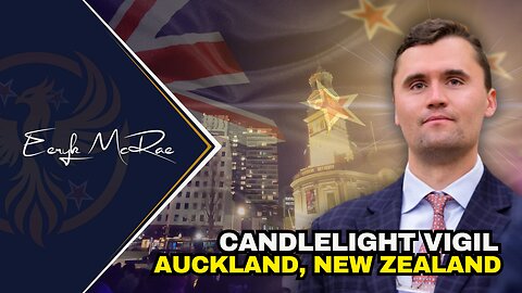 Vigil for Charlie Kirk | Auckland, New Zealand