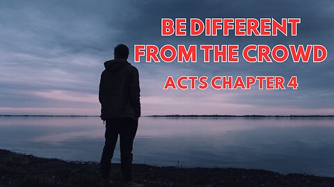 Will You Take A Stand For Jesus Christ? | Acts Chapter 4