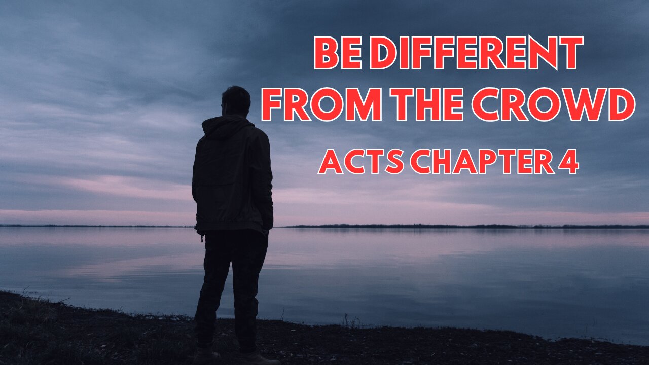 Will You Take A Stand For Jesus Christ? | Acts Chapter 4