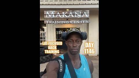 Lat-Focused Training (Day 1145)
