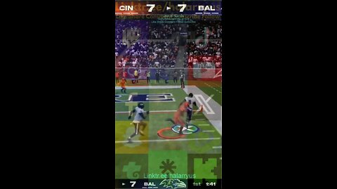 4th Down 1st Score, Took Lead BAL 14 vs CIN 7 #AllMadden #Madden25 #NFLmadden #madden