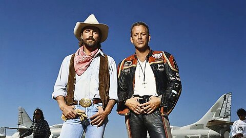 💥 Harley Davidson and The Marlboro Man – Airplane Graveyard Shootout Scene ✈️