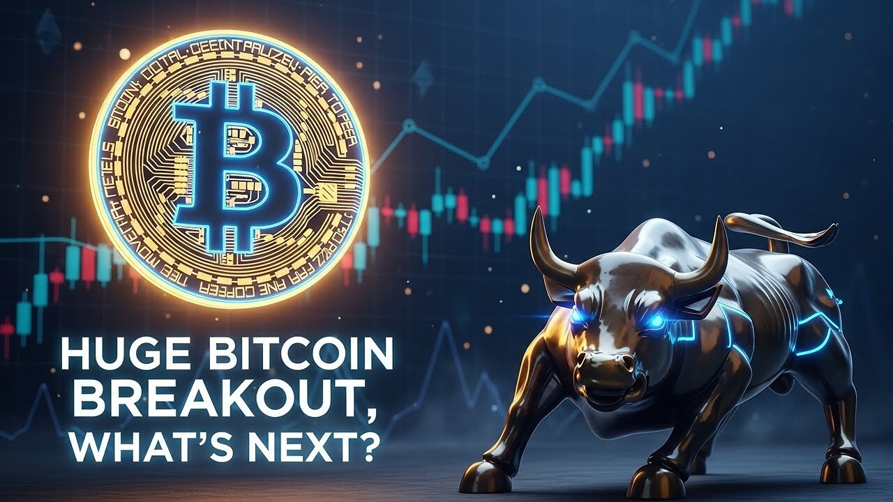 Huge Bitcoin Breakout, Whats next?