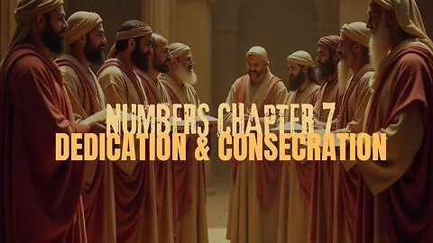 Numbers Chapter 7 Bible Study: Dedication and Consecration