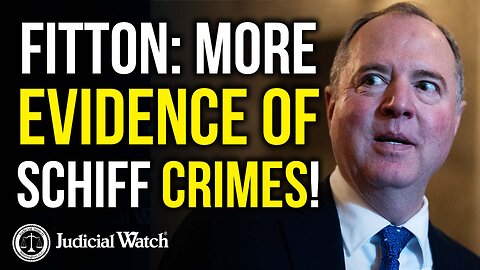 FITTON: More EVIDENCE of Schiff CRIMES!