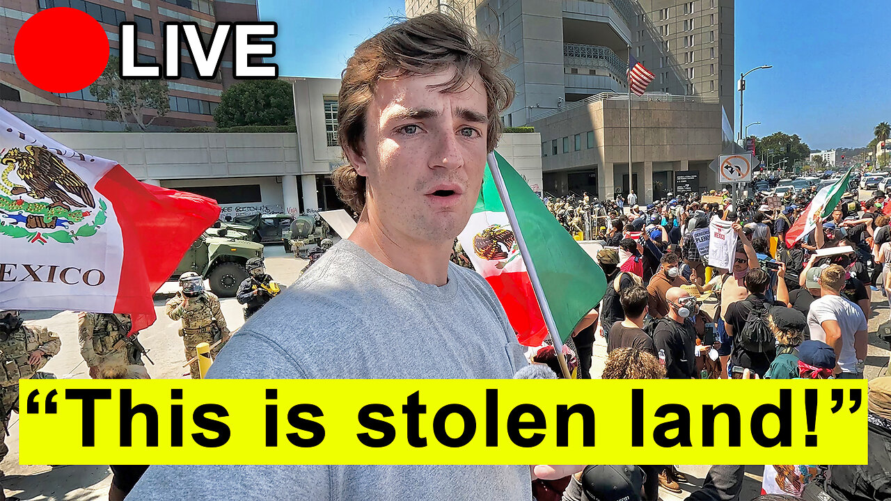 IRL Confronting Anti-ICE Protesters at NYC Protest