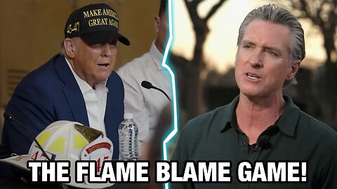 Newsom Targets Trump In New Blame-Game For Future Wildfires