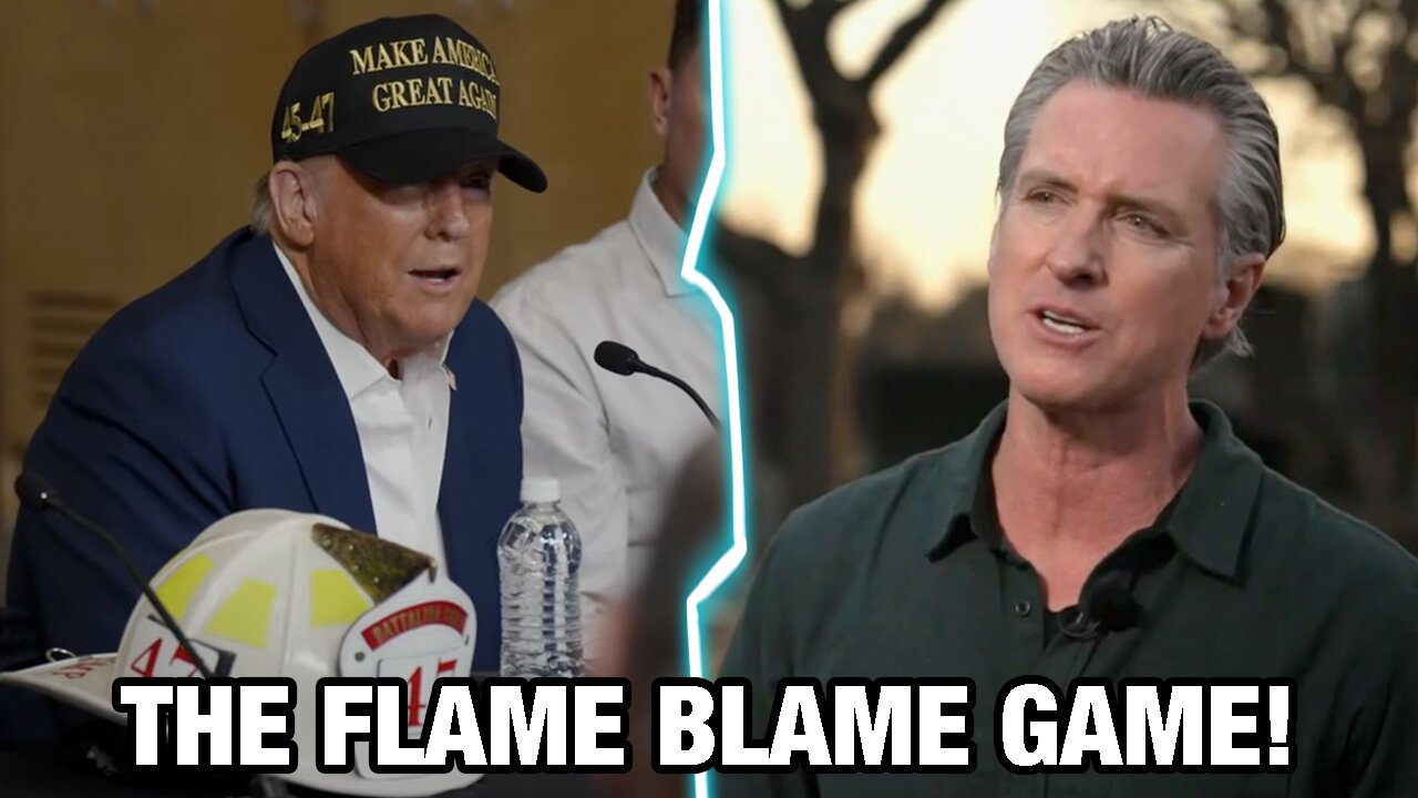 Newsom Targets Trump In New Blame-Game For Future Wildfires