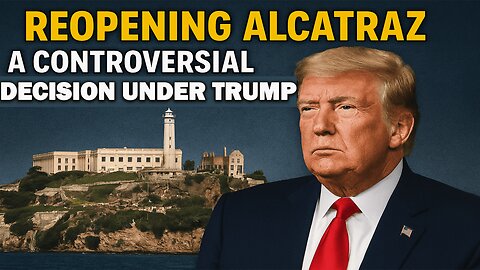 🏛️ Reopening Alcatraz | A Controversial Decision Under Trump| Explanation & Analysis | NEWSDRIFT