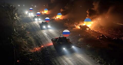 T-90M Leads Surprise Night Assault — Ukrainian Units Routed!