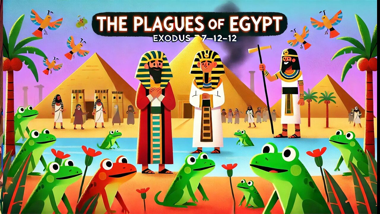 The Plagues of Egypt: God's Power vs. Pharaoh's Pride | Exodus 7-12 🌟