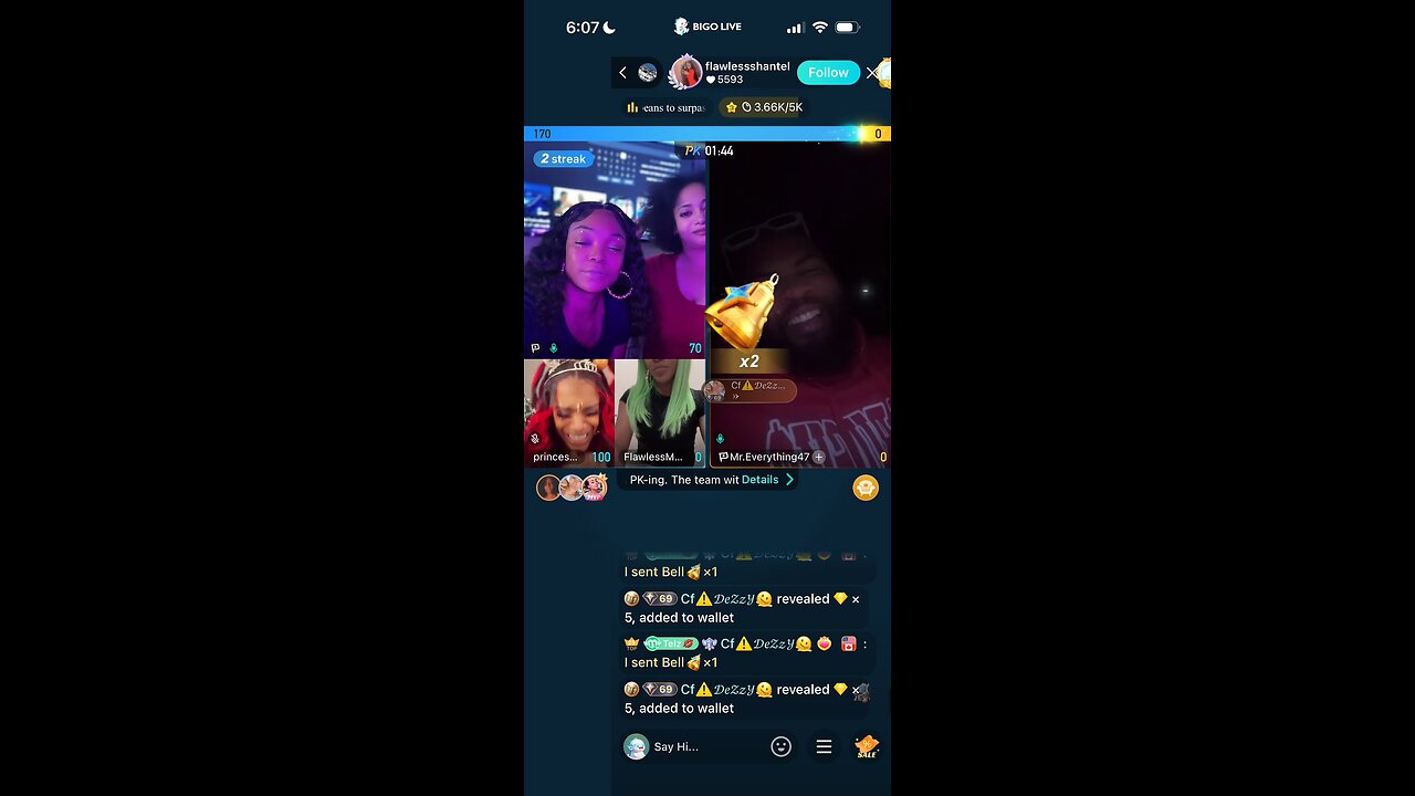 FLAWLESS SISTERS PK WITH JACOB SHANTEL NEW BOO?? BIGO LIVE