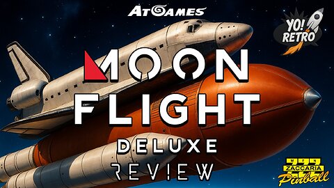 Yo! Retro #52 Atgames Moon Flight Deluxe Review! #atgames #legendspinball #yoretro