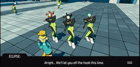 Bomb Rush Cyberfunk chapter 2 - Eclipse in Millenium Square