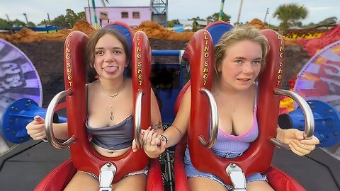Unreal Animal:People Go On An Amusement Ride And Instantly Regret It