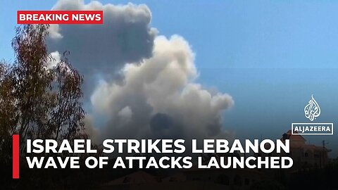Israeli army begins striking 'Hezbollah military sites' across southern Lebanon